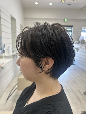 terrace岩政/ふんわりショート/30代40代/姪浜