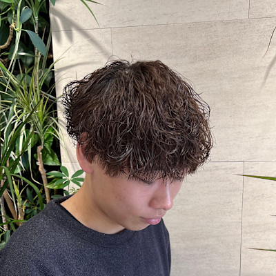 【波巻きパーマ】