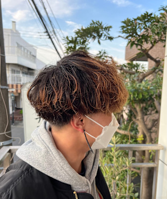 【シャドウパーマ】