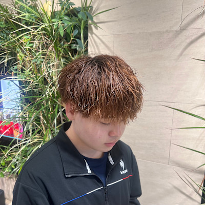 【波巻きパーマ】