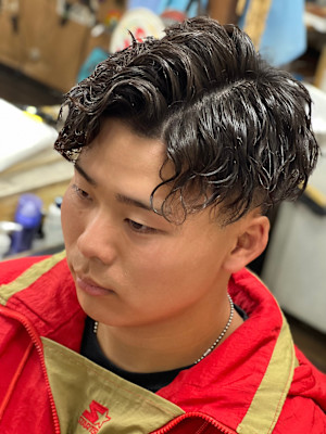 スパイラルパーマ