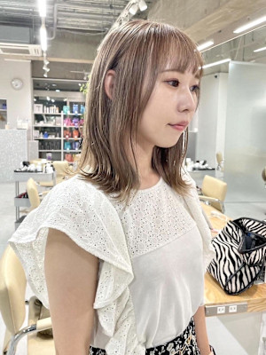 【タニグチ】ミルクティーベージュ/ベージュ/ブリーチ