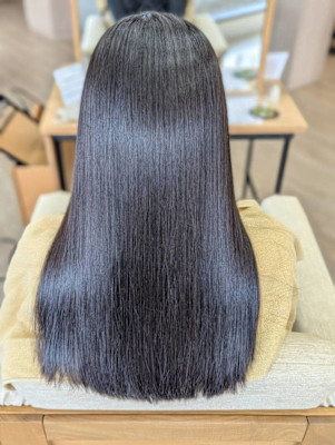 30代40代50代後ろ髪美人【髪質改善/グレーベージュ】