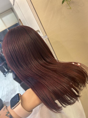ダスティチェリーブラウン【髪質改善　錦糸町】