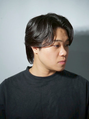 爽やかセンターパート