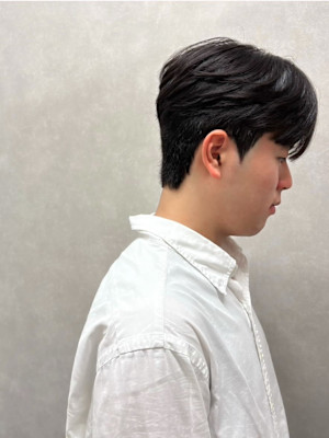 美シルエット生え癖改善韓国ダウンパーマ/札幌大通駅個室サロン