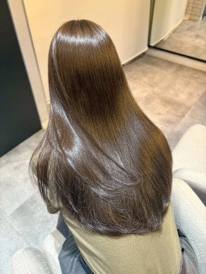 髪質改善TOKIO縮毛矯正×艶髪イルミナカラー/大通駅個室サ