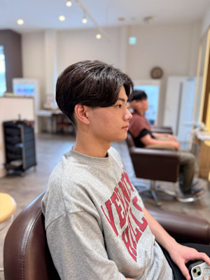 センターパートスタイル【ARCH片山】