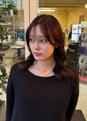 【あおと】大人カラー/モード/透明感ディープパープルカラー