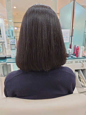 ミディアムストレート