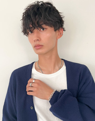 メンズカット　メンズヘア　メンズパーマ　スパイラル　表参道