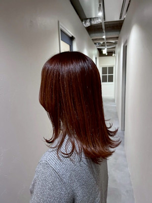 Be hair salon&spa　セミロング外はね