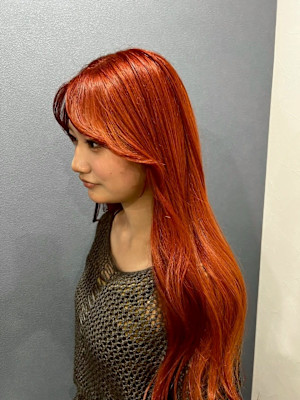 Be hair salon&spa　マンダリンカラー