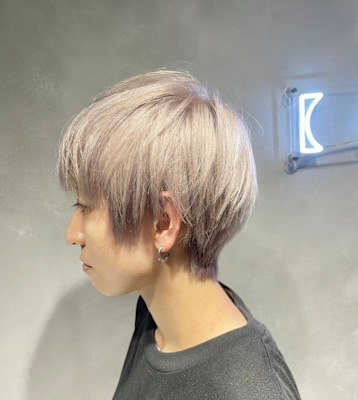 ミルキーホワイト/ブリーチ2回必須