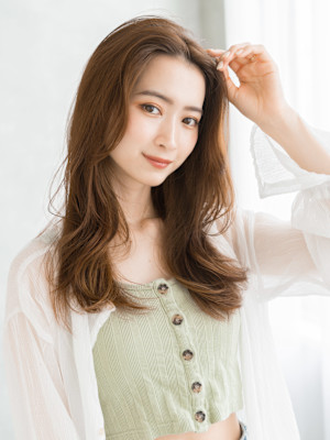 【S.BROOM天王寺店】韓国風レイヤースタイル