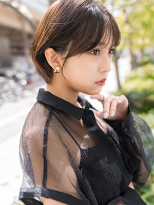 【S.BROOM天王寺店】丸みショートボブ