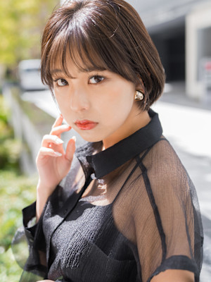 【S.BROOM天王寺店】丸みショートボブ