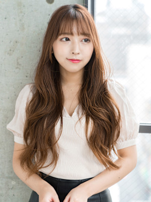 【S.BROOM天王寺店】ラフウェーブスタイル