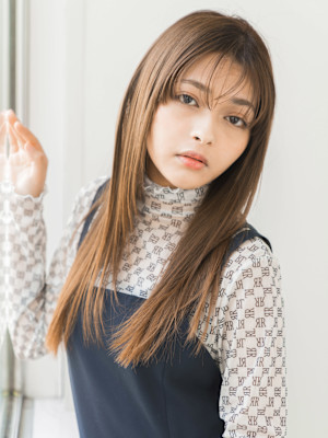 【S.BROOM天王寺店】ナチュラルセミディースタイル