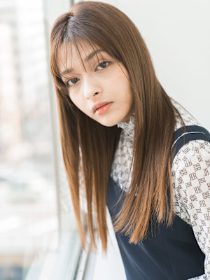 【S.BROOM天王寺店】ナチュラルセミディースタイル