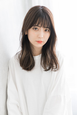 【S.BROOM天王寺店】ナチュラルセミディースタイル