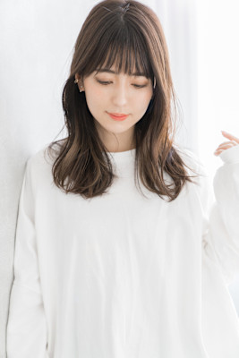 【S.BROOM天王寺店】ナチュラルセミディースタイル