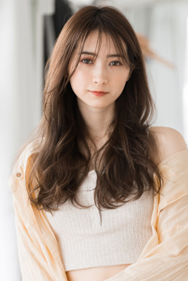 【S.BROOM天王寺店】シースルーバングレイヤースタイル