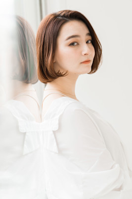 【S.BROOM天王寺店】ナチュラルボブ×ラフスタイル