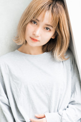 【S.BROOM】外ハネボブ×ラフスタイル