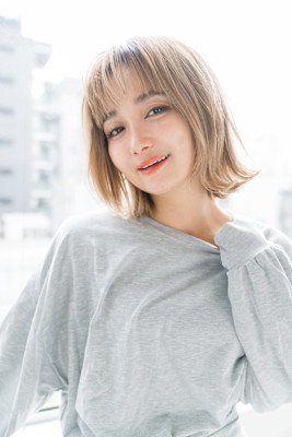 【S.BROOM】外ハネボブ×ラフスタイル