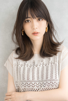 【S.BROOM】大人こなれミディ外ハネ