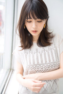 【S.BROOM】大人こなれミディ外ハネ