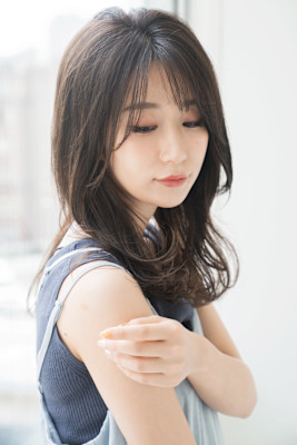 【S.BROOM】シースルーバングレイヤースタイル