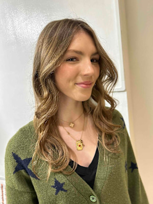 ナチュラルバレイヤージュ