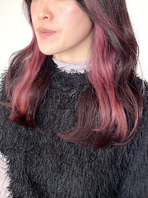 《kitin吉祥寺》インナーカラーピンク