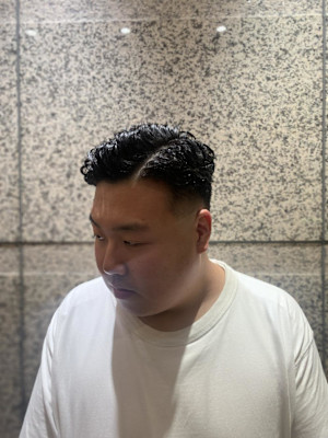 フェード×パーマ【理容室】