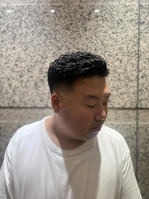 フェード×パーマ【理容室】