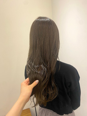 カラー/髪質改善/オリーブベージュ/ブラウンベージュ