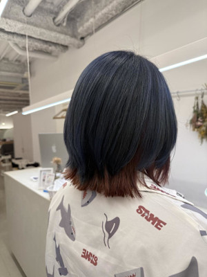 《花屋併設》インナーカラー