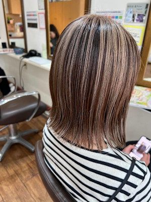 【ハイライト×ボブ】