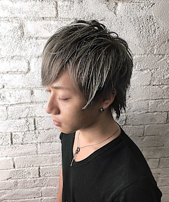 シルバーアッシュ/MEN'S HAIR/メンズカット【池袋・