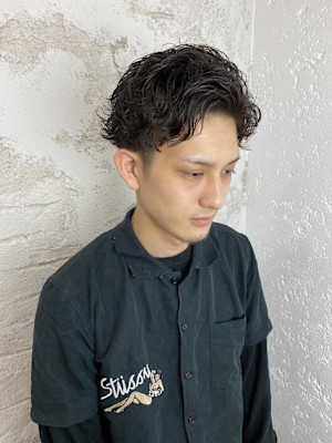 ハイブリパーマ/アップバング/マッシュ/ツーブロック