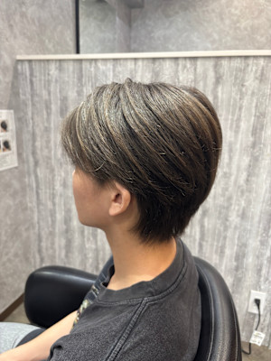 ナチュラルセンターパート