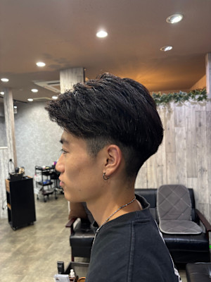 7：3ツーブロックショート