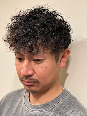 無造作パーマ