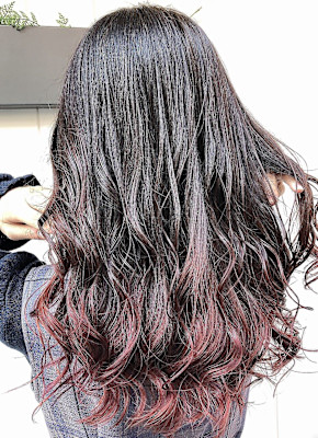 毛先を華やかに♪グラデーションカラー♪