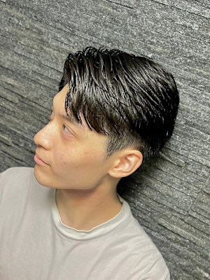 ナチュラルセンター分け