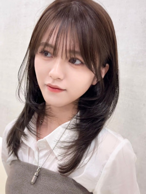 福岡天神大名kchiara レイヤーカット