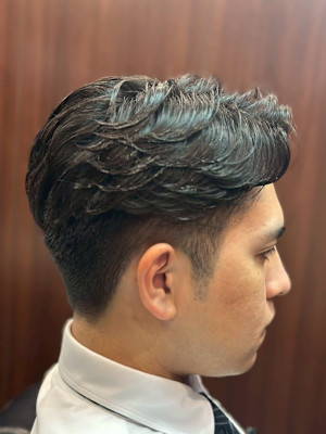 ビジネスマンパーマ