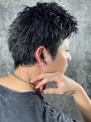 スパイキーショートスタイル